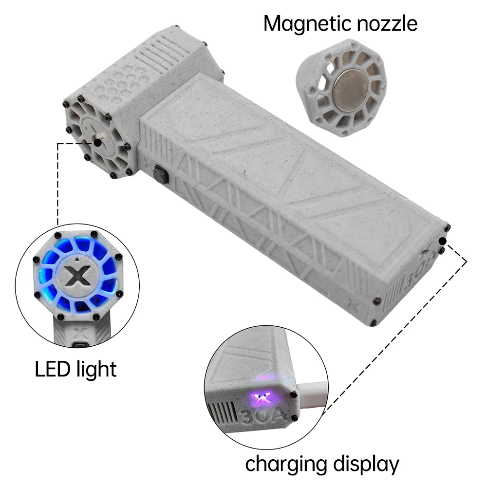 120,000 RPM High Power Turbo Fan Brushless Motor Powerful Blower Computer Clean Charcoal Feeding Fire Tool