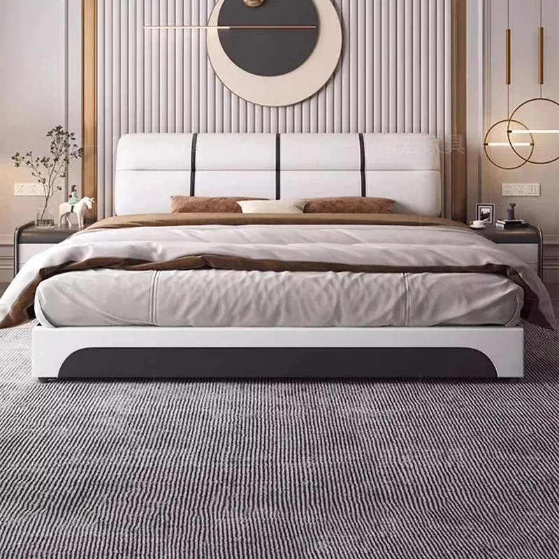 Princess Sleeping Massage Bed Bedroom Queen Double Modern Bed Luxury Design Multifunctional Sun  Hotel Furniture