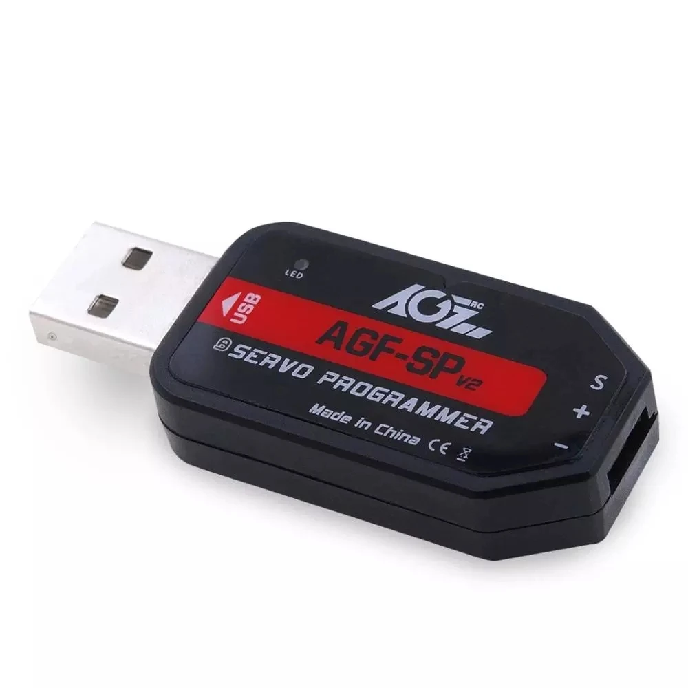 ASS 로고가있는 AGFrc 프로그래머블 서보 용 AGF-SPV2 USB 프로그램 카드