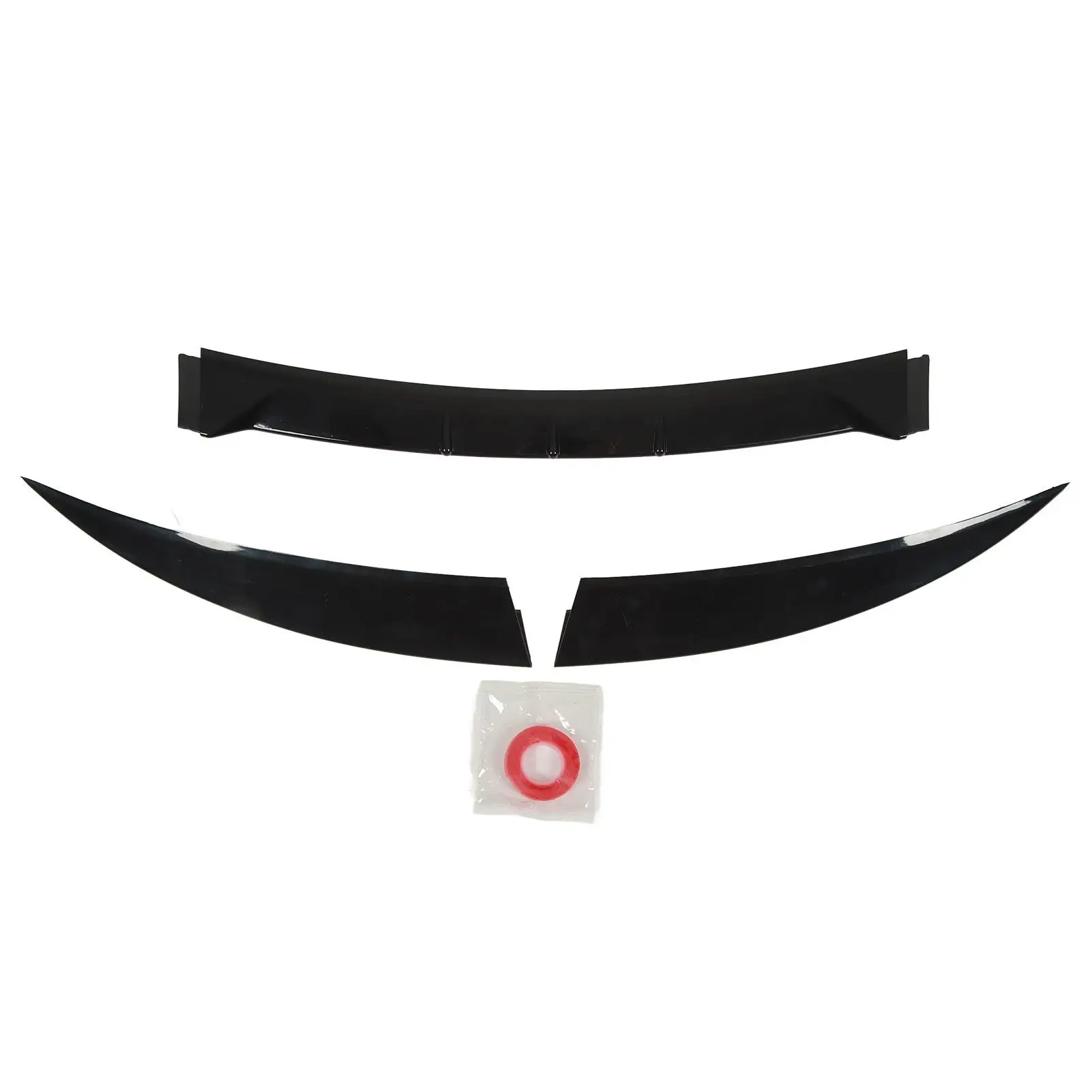 

Rear Trunk Spoiler Glossy Black Trunk Lid Spoiler Tail Trunk Lip Molding Trim Replacement for 2017 -2023 New