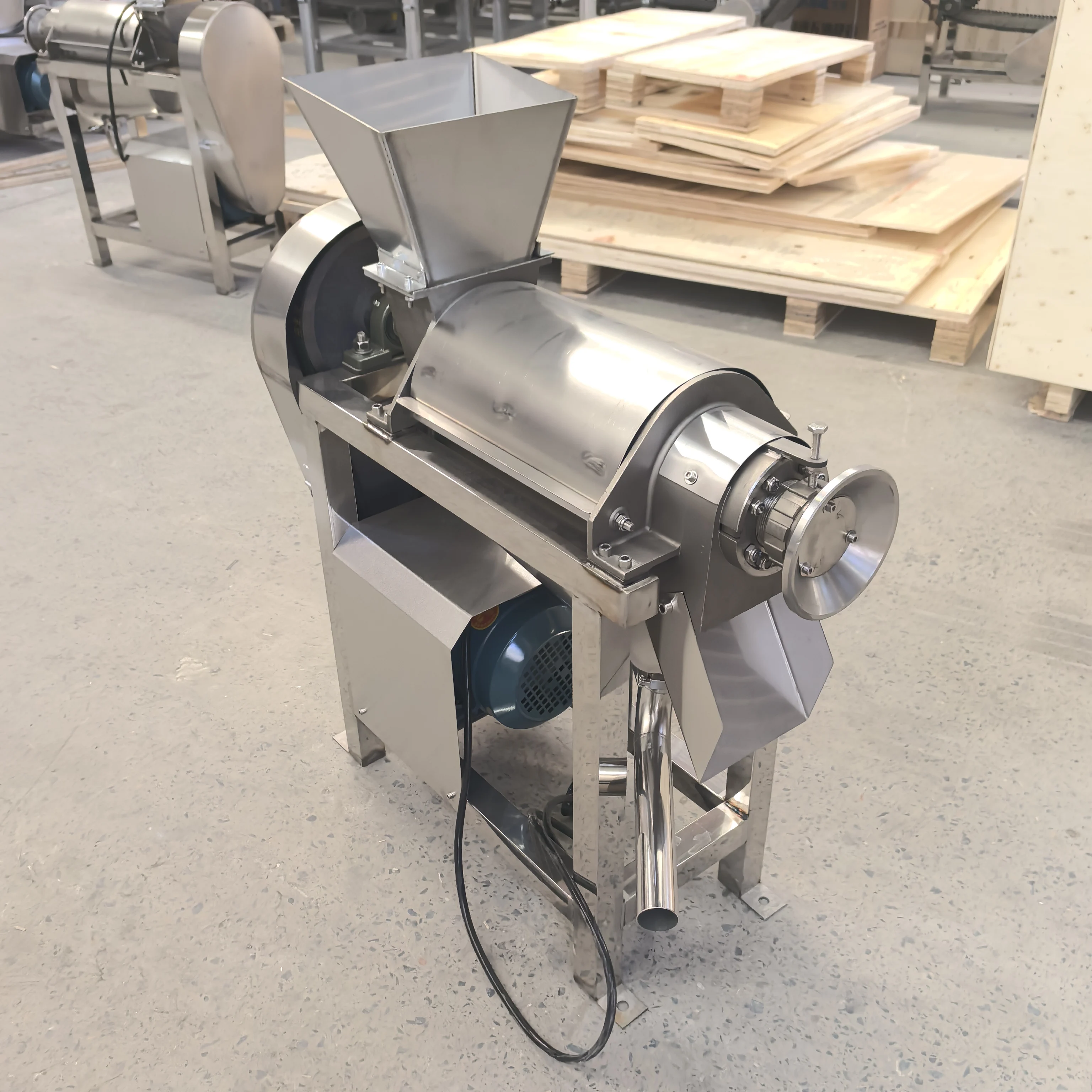 Fruit Vegetable Ginger Juicer Machine  Fruits Juicer Blender Industrial Cold Press Slow Juicer 110V Extractor Machine