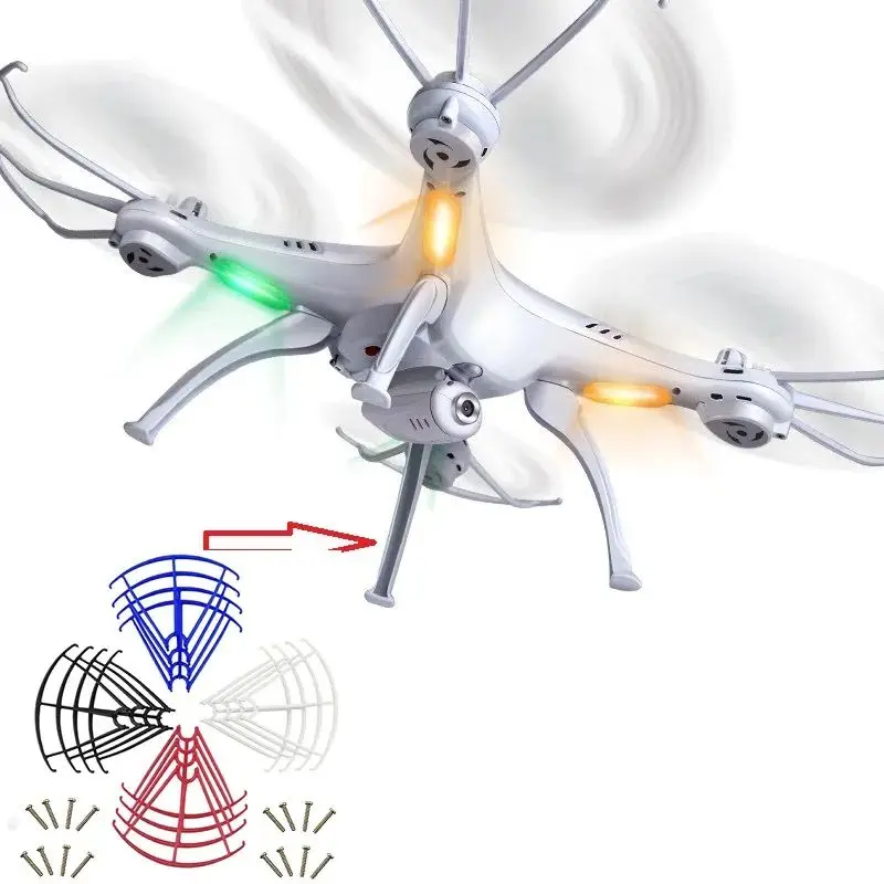 SYMA X5C Propeller Guard Ring-Crash Protection for X5S/X5SC/X5SW Drones Durable Plastic Extend Lifespan Replacement Part Multico