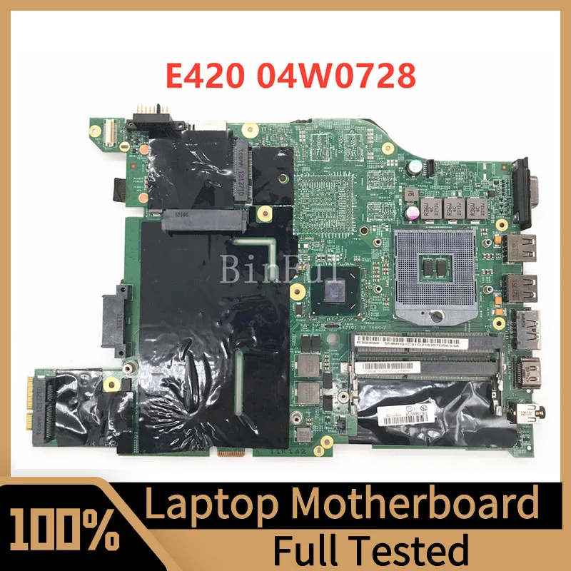 

48.4MH16.031 Mainboard For LENOVO ThinkPad Edge E420 Laptop Motherboard 04W0728 10282-3 HM65 SLJ4P 100% Full Tested Working Well