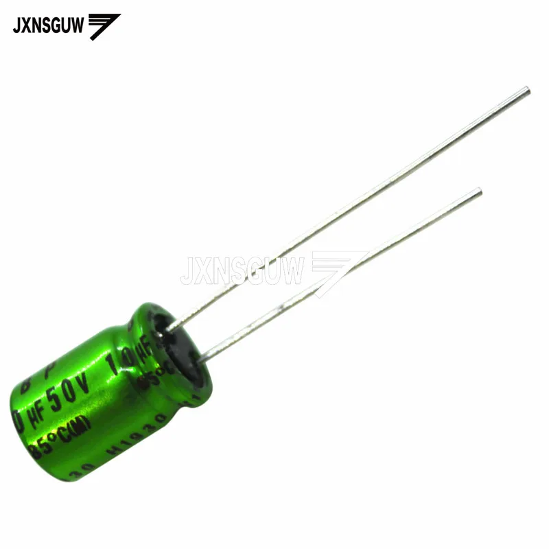 

10PCS NICHICON MUSE BP 50V10UF 8X11.5MM Green Non Polar 10UF 50V Audio Electrolytic Capacitor ES 10uF/50v MUSE-BP