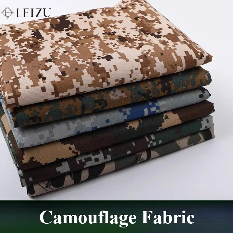 

0.5/1/5M Thickened Camouflage Fabric Shade Cloth for DIY Tablecloth Printing Sewing Dirt Resistant Work Clothe Wide Awning Cover