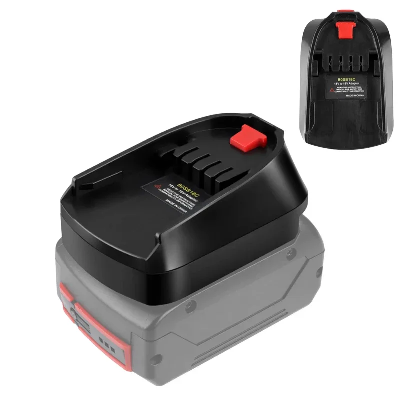 Adaptador Conversor de Bateria para Milwaukee Makita Dewalts Ferramentas Elétricas Bosch Mt18bsc Dw18bsc Mil18bsc Bosb18c 14.4v18v