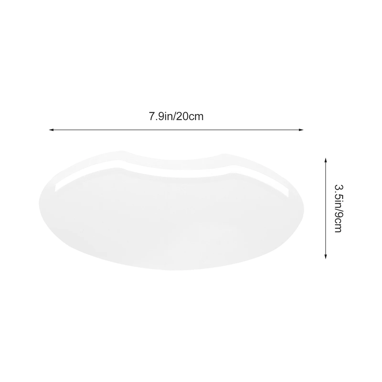 50Pcs Hair Salon Eye Guard Anti-Splash Facial Baffle Transparent Hairdressing Tool for Child Haircut Eye Cover Protection