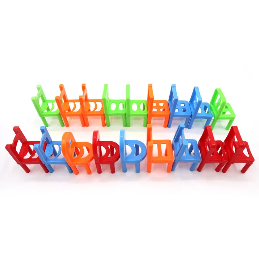 لعبة لوحية عائلية للأطفال لعبة تعليمية كراسي التراص التوازن كرسي البراز كرسي الألعاب صفقة القرد