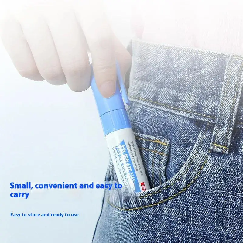 5/10/15 Buah Cairan Koreksi Kertas Termal – Aplikator Ekspres, Penutup Privasi, Cepat Kering, Aksesori Alat Tanpa Jejak