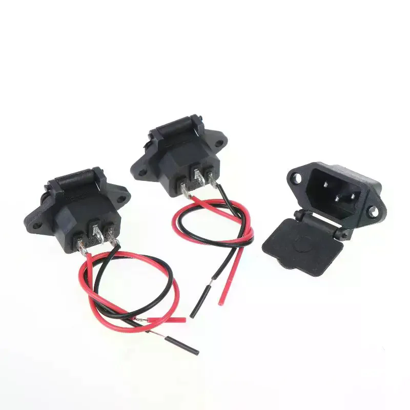 2PCS Electric Sprayer Charging Socket Easy Wiring Low Resistance Power Outlet for Home Yard Agricultural Gardening