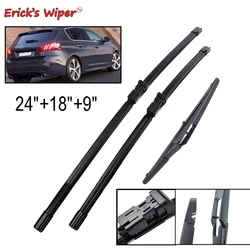 Erick's Wiper Front & Rear Wiper Blades Set For Peugeot 308 T9 Hatchback 2014 - 2020 Windshield Windscreen Window 24