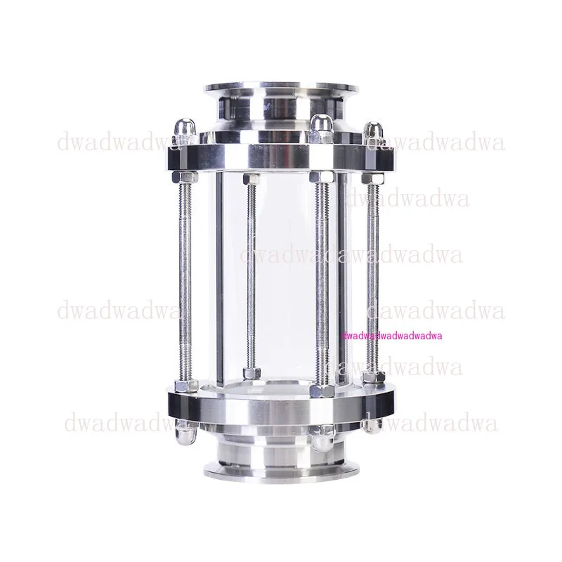 

4"(102mm)OD119 High Quality Flow Sight Glass Diopter ,Height 170mm, Sight Tower Sight Glass Stainless Steel304 Sanitary Fitting