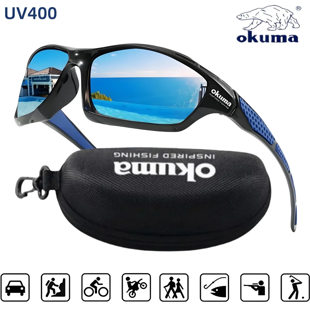 

Okuma polarized fishing goggles UV400 are suitable for outdoor wearing such as fishing, cycling, and driving