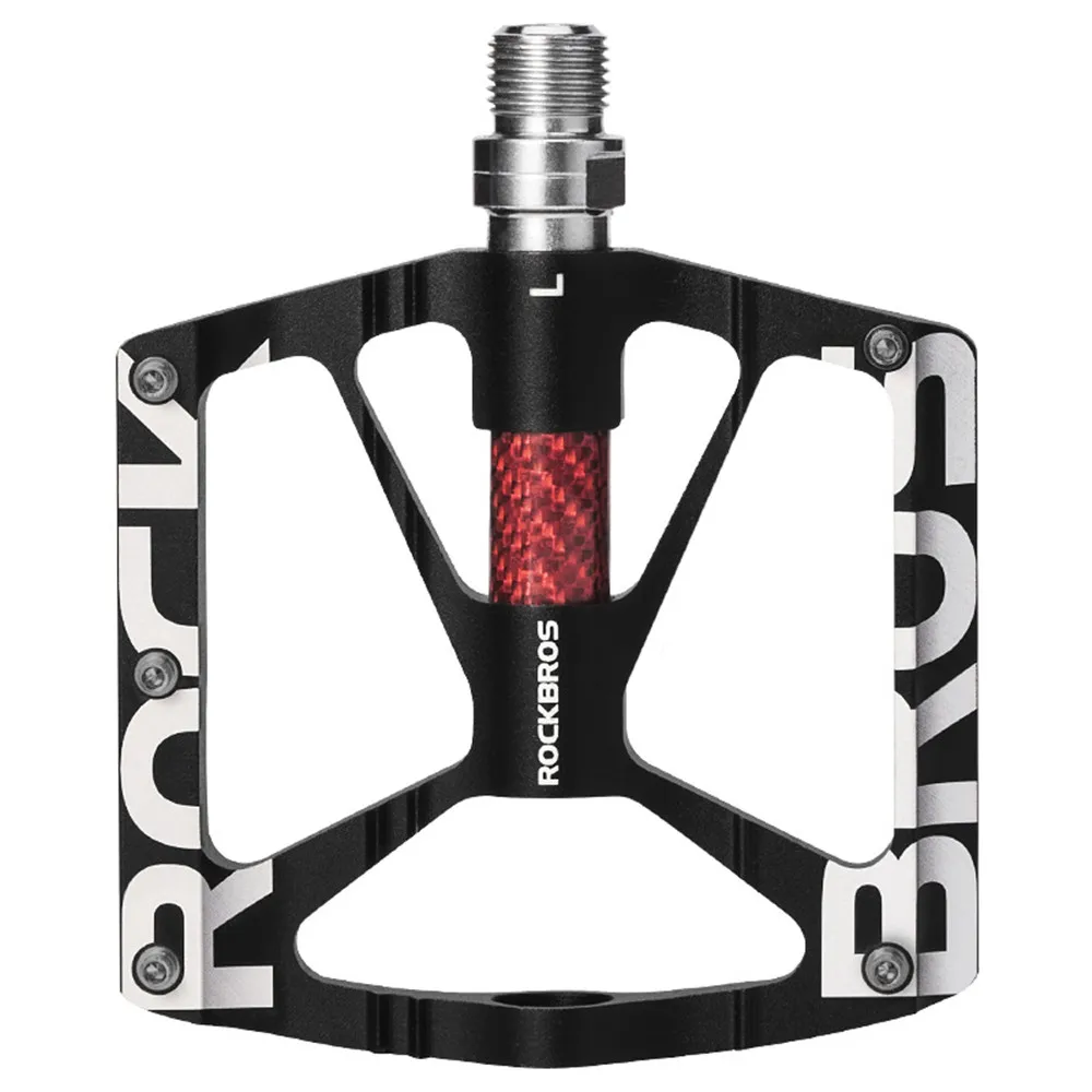 

ROCKBROS Bicycle Pedals Bike Ultralight Mountain Bike Pedal MTB Reflective Bearing Cycling Pedals Bike Accessories