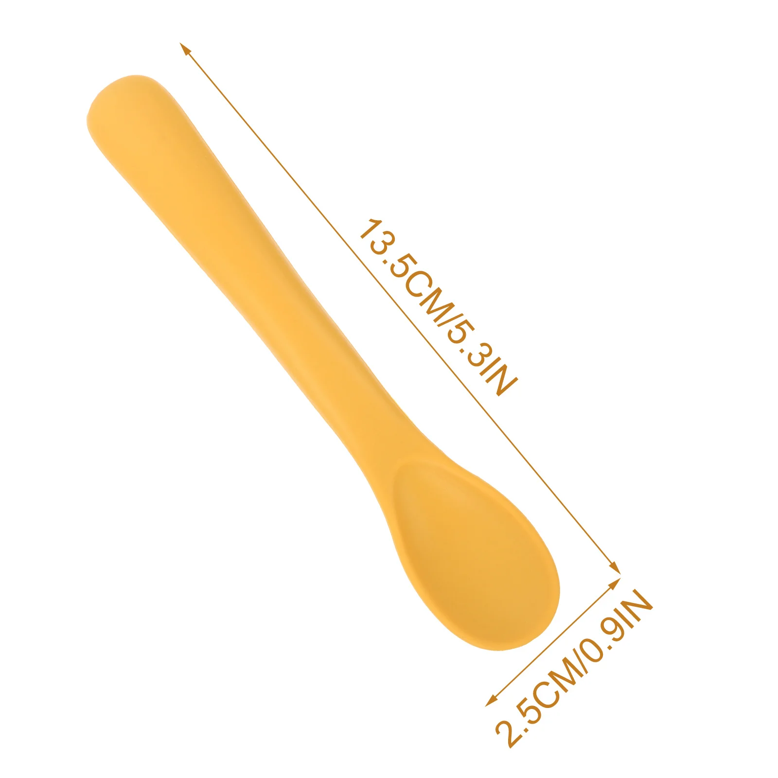 

10Pcs Silicone Feeding Spoons Baby Training Scoops Flexible Feeding Spoons Toddler Tableware Baby Supplies