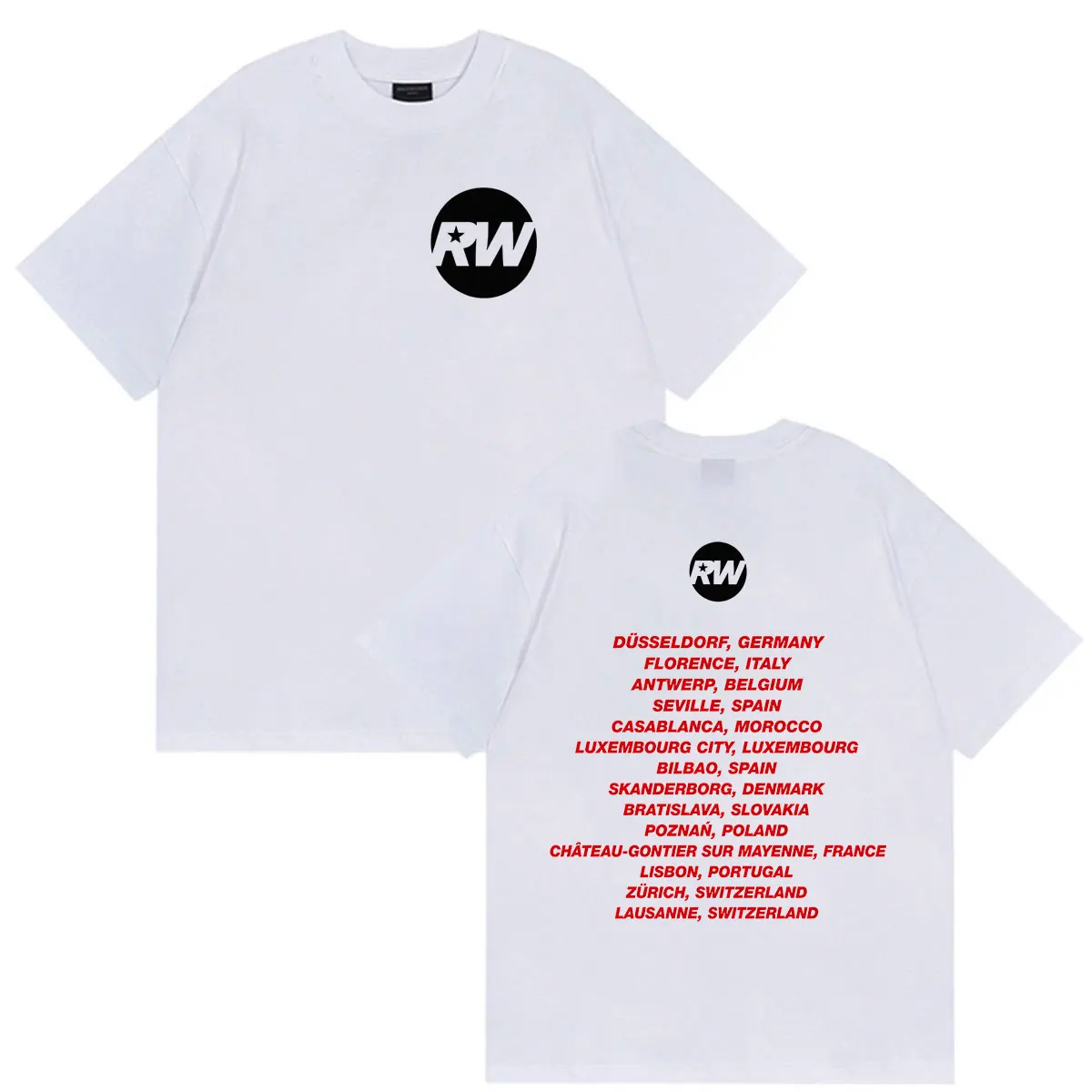 Robbie Williams Album 2026 Print T Shirt Men Hip Hop Loose O-Neck Fashion T-shirts Unisex Vintage 100% Cotton T-shirt Streetwear