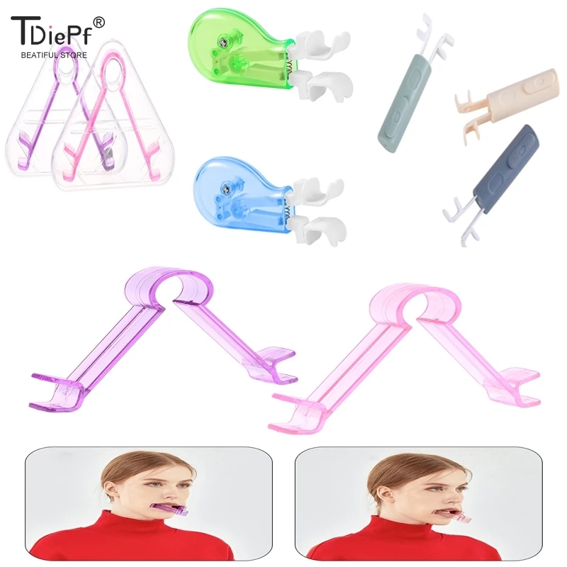 1PC Jaw Trainer Face Lip Trainer Neck Exerciser Skin Firming V Shape Double Chin Exerciser Instrument Jaw Exerciser Face Trainer