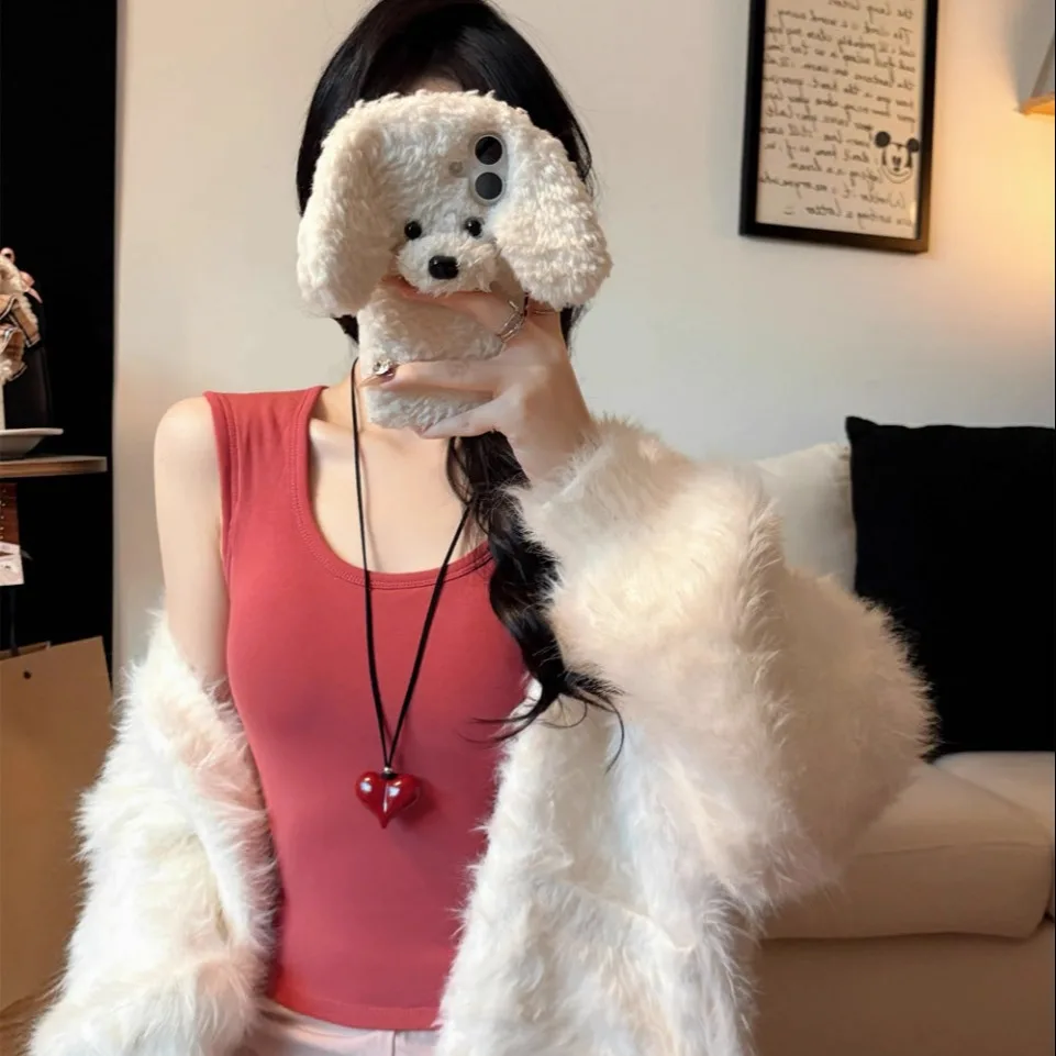 خريف شتاء جديد Sle لون نقي Brued واسعة حزام الكتف سترة ضئيلة مع وسادة الصدر تنوعا أعلى للنساء