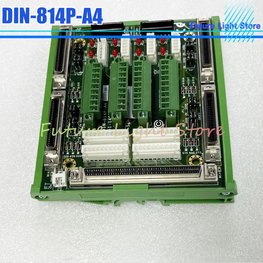 DIN-814P-A4 4-Axis Stepper Motor Servo Motor Drive Control Card Wiring Terminal Board
