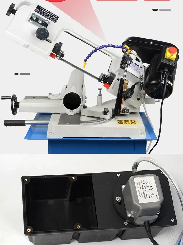 STR horizontal metal band saw for cutting metal and steel