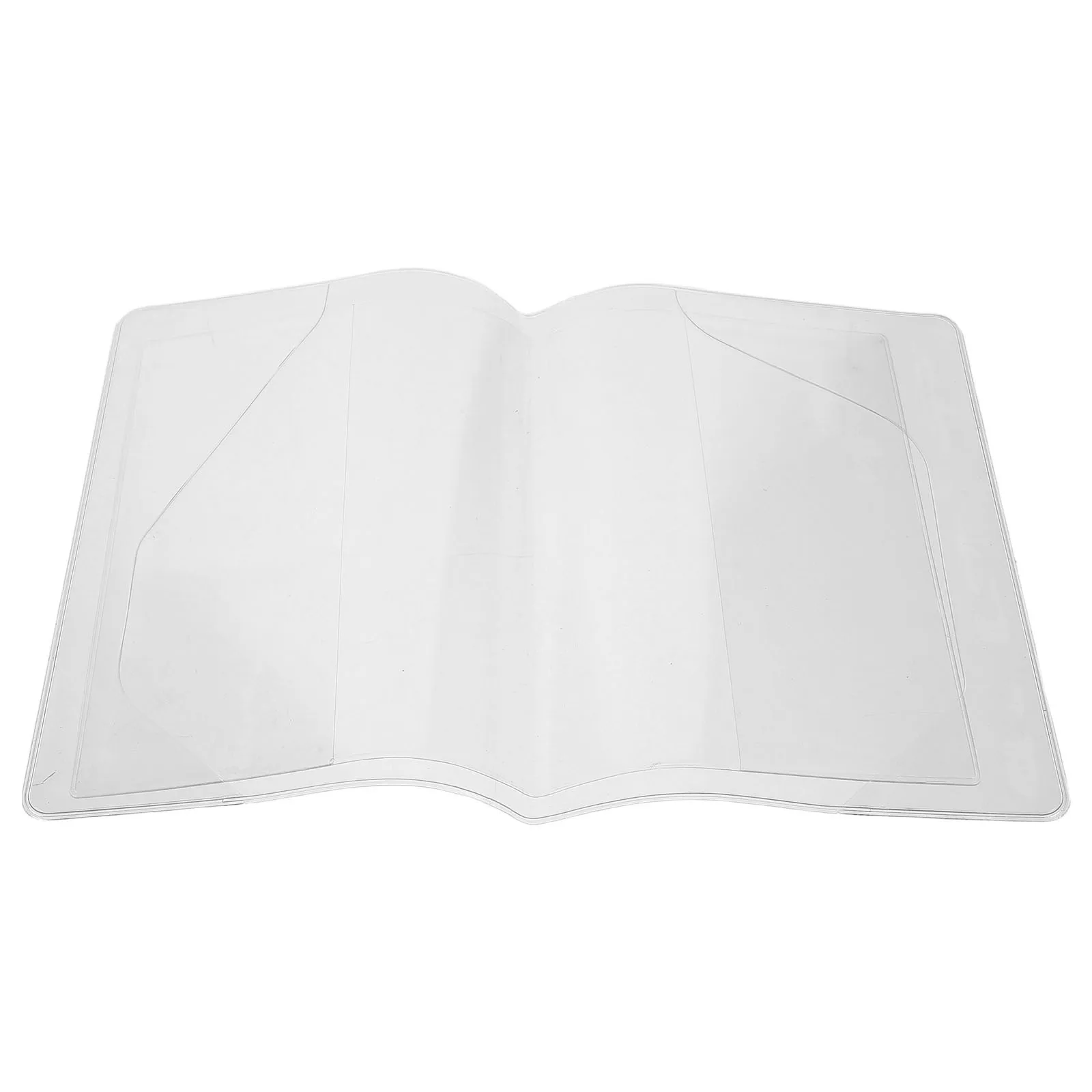 

1Set Transparent Notebook Cover A5 Waterproof Book Protector Protective Sleeve for Students Office Use Clear Journal Planner