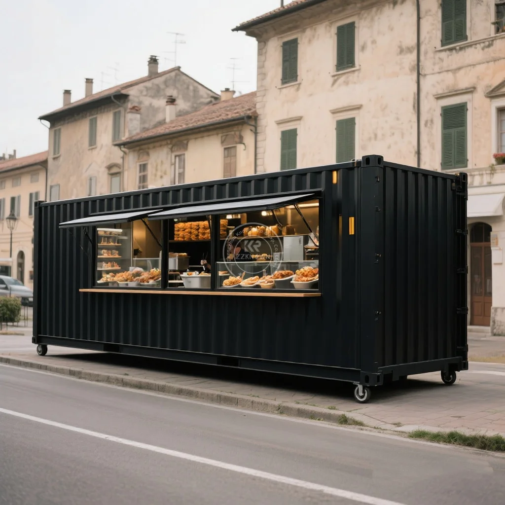 

Custom Container Food Truck Mobile Kitchen Ice Cream Truck Coffee Cart Food Van Catering Trailers Mobile Food Truck Trailer