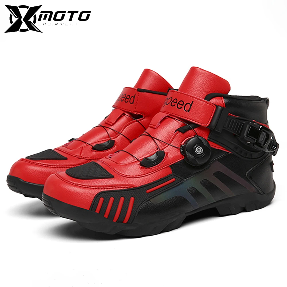 

Road Commuting Motorcycle Riding Shoes Off-Road Mountain Riding Outdoor Protective Shoes Race Riding Motorcycle Boots