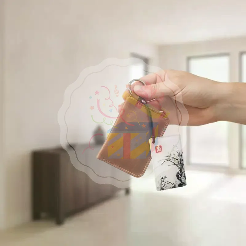 125KHz T5577 EM4305 RFID Epoxy Rewritable Hang Tag Waterproof Access Control Card for Co-working Space Entry