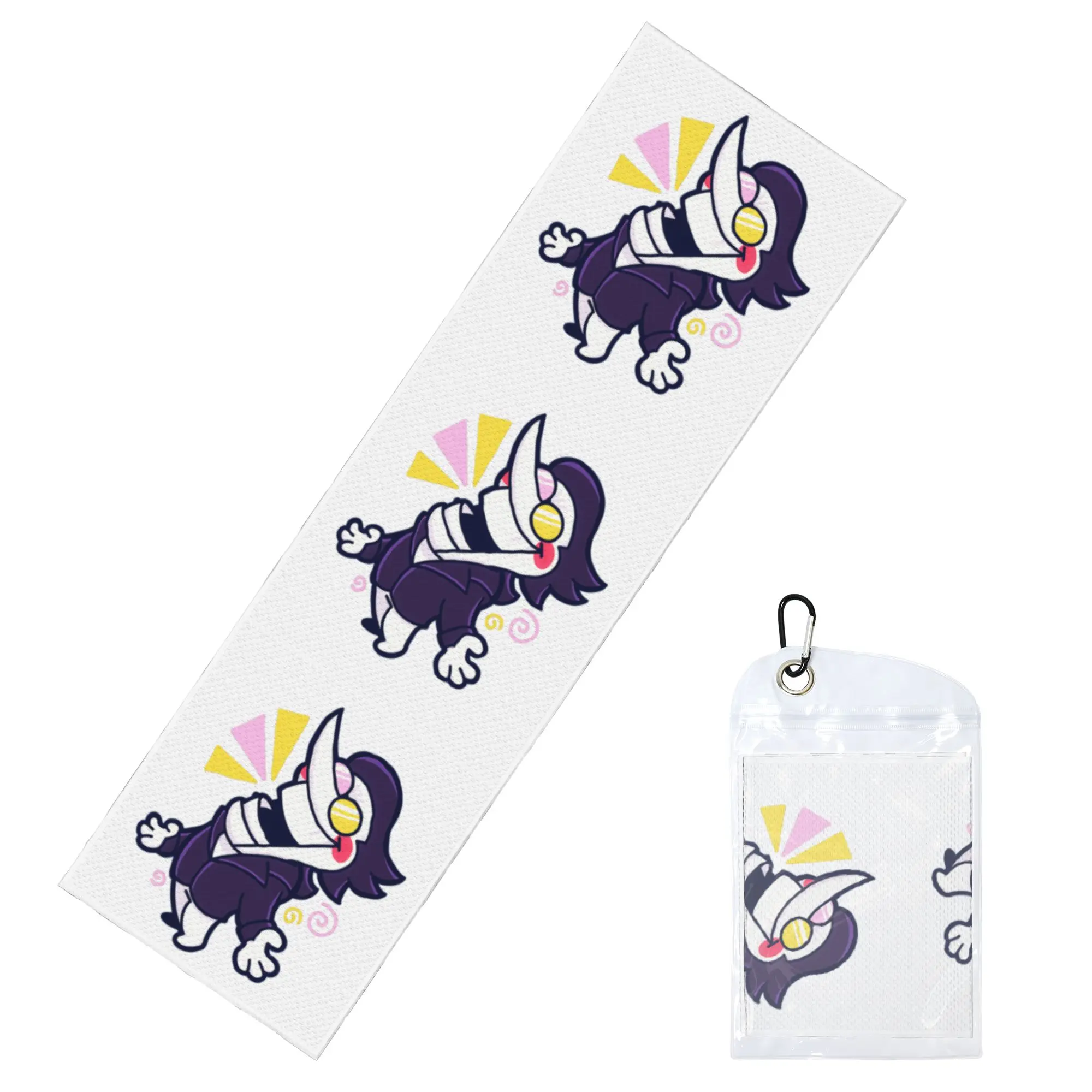 Deltarune Undertale Game Spamton Cold Exercise Towel Quick Drying Face Towel  Fitness  Towels