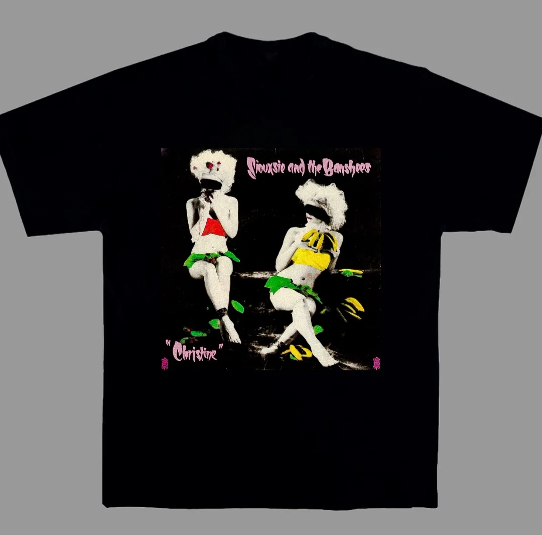 Siouxsie&The Banshees Band Rock Music Art Style Summer Casual T-Shirt Men's and Women's Luxury Brand Top