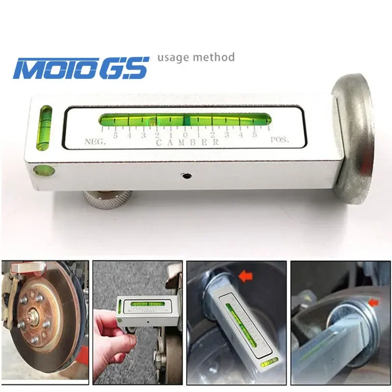 Car Four Wheel Position Alignment Level Gauge Automotive Camber Balance Adjustment  Magnetic Measurement Accessorie Tool