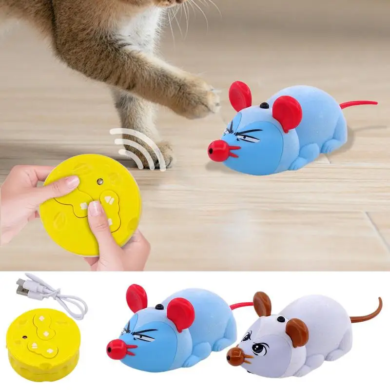 

Remote Control Mousee For Cats Simulation Mousee Creative Novel Tricky Toy Indoor Outdoor Cat Toy To Enhance Reaction N Agility