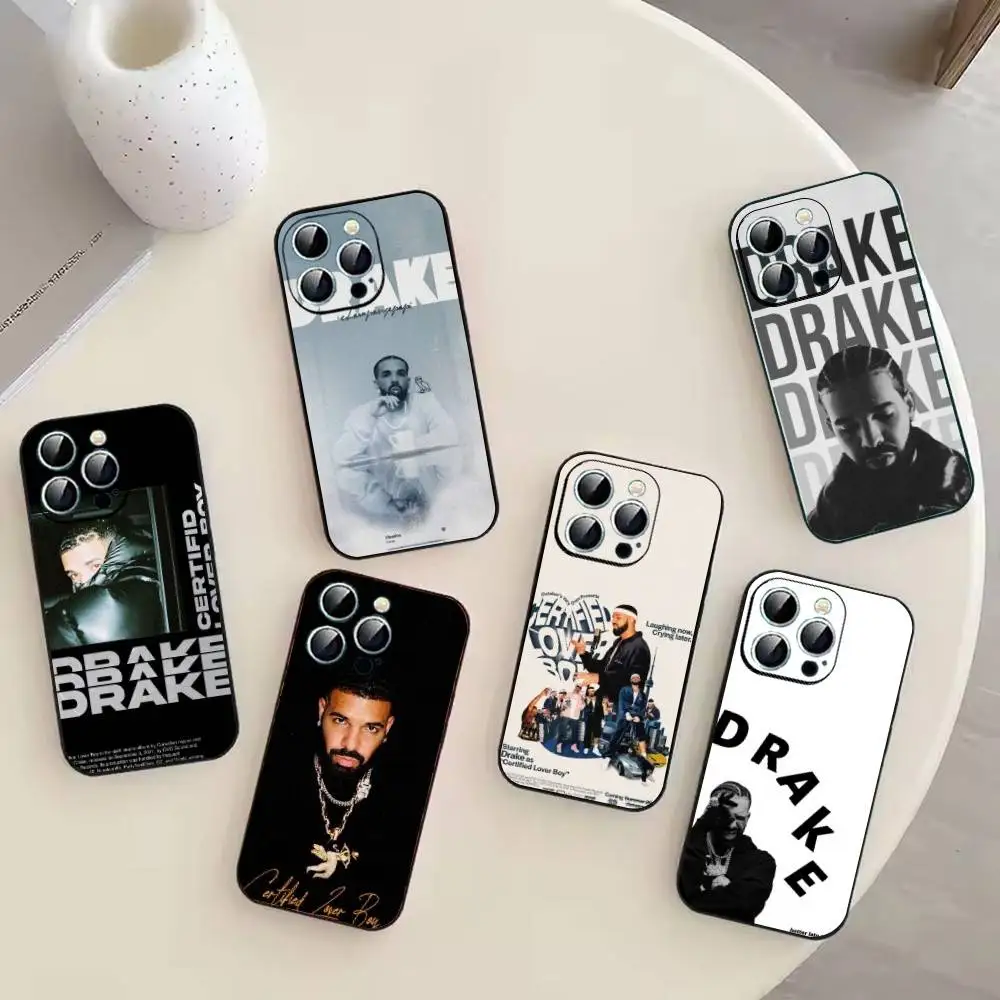 R-Rapper D-Drake Phone Case Silicone Soft For IPhone 17 16 15 14 13 12 11 X XR Plus Pro Max Plus