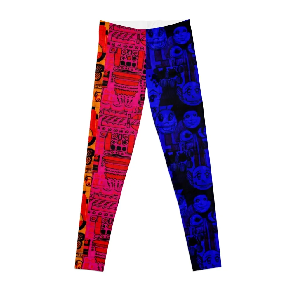 Doodle Pad Leggings sports tennis for Women's high waist Womens Leggings