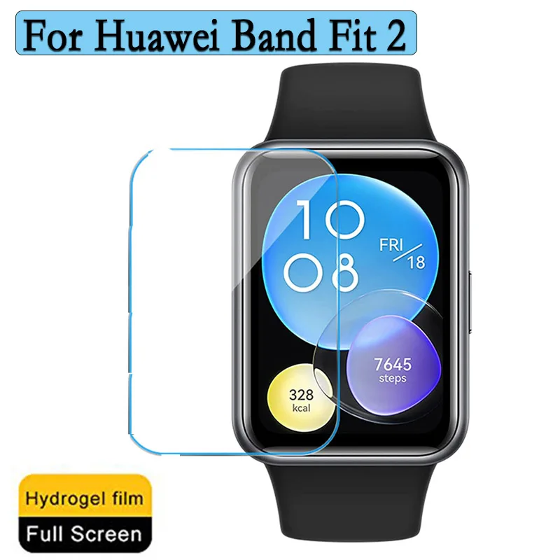 

Гидрогелевые пленки для Huawei Band Fit 2, защитная пленка из мягкого ТПУ для смарт-часов, 3/6 шт.