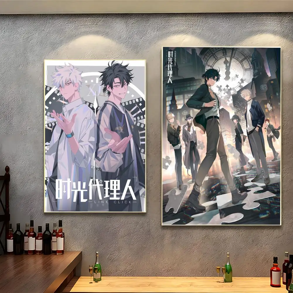 Supernatural Anime Drama L-Link ClickS Poster Modern Indoor Wall Decor & Aesthetic Home Space Design