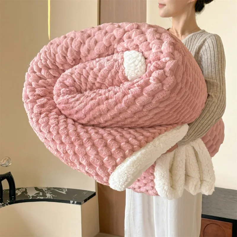 Thick Turtle Velvet Warm Autumn Winter Blankets for Bed Fluffy Soft Double Layer Plush Blanket Grade A Sherpa Fleece Sofa Throw