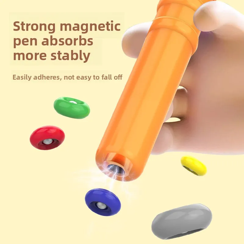 Kip magnetische borstel tekentafel baby logisch denken oefening educatief speelgoed voor kinderen kleuterschool beloning klein speelgoed