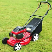 Four-Stroke 6 HP Gasoline High-Power Self-Propelled Push Lawn Mower Lawn Mowing Tool 7-Speed Height Adjustment Lawn Mower