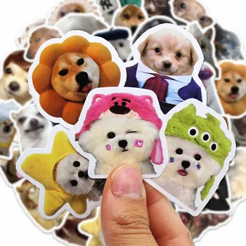 30/60/180 Funny Dogs Stickers Cartoon Cute Decals Toy Stationery Guitar Phone Bicycle…
