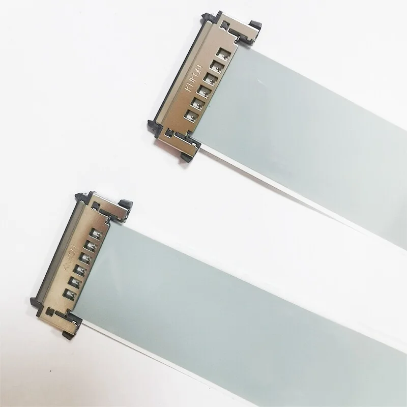 51P 0.5mm 4K 60Hz 8K V-by-One Same Side Double End Shielded FFC Cable 400mm-2m