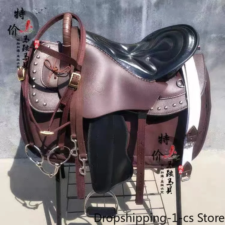 Full Set Of Accessories For Large Horse Saddles In Tourist Saddle Scenic Area Endurance Riding Saddle