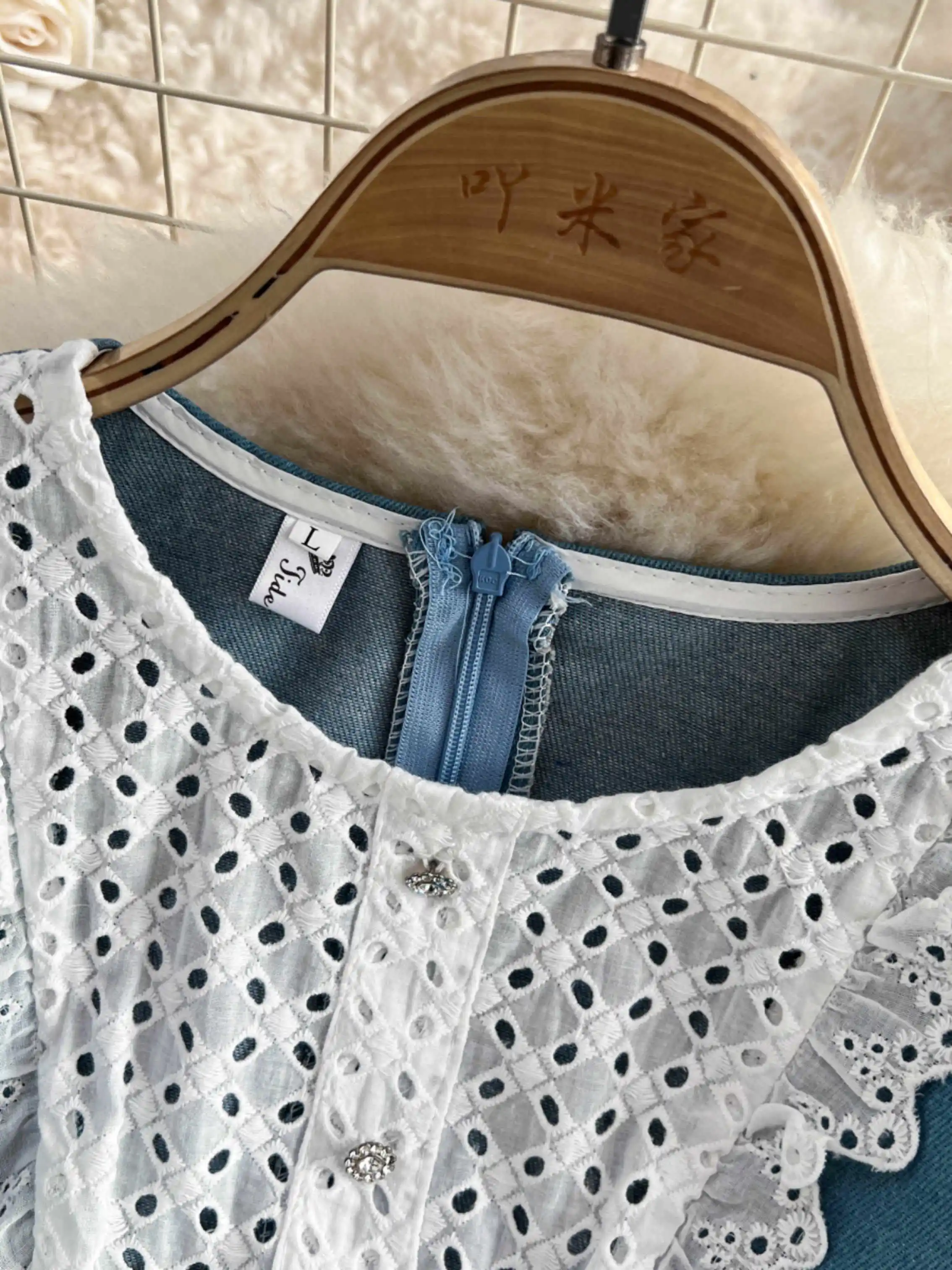 Women Blue Shorts Jumpsuits 90s Vintage Lace Patchwork Playsuits Harajuku Short Sleeve Rompers Jeans Pants Ladies Clothes Summer