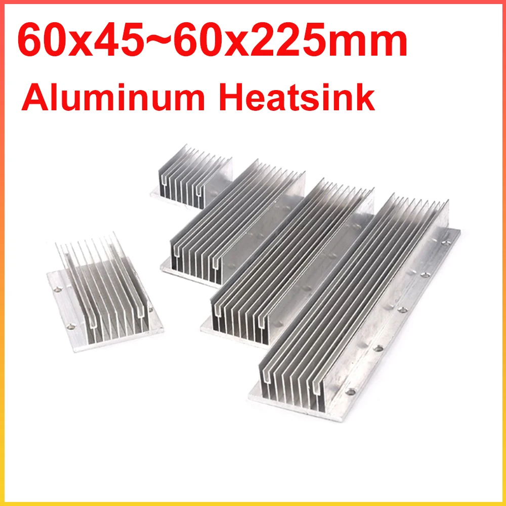 Aluminum Heatsink Thermoelectric Cooling Module 60x45~60x225mm DIY Semiconductor Refrigeration Plate Cold Conduction Block