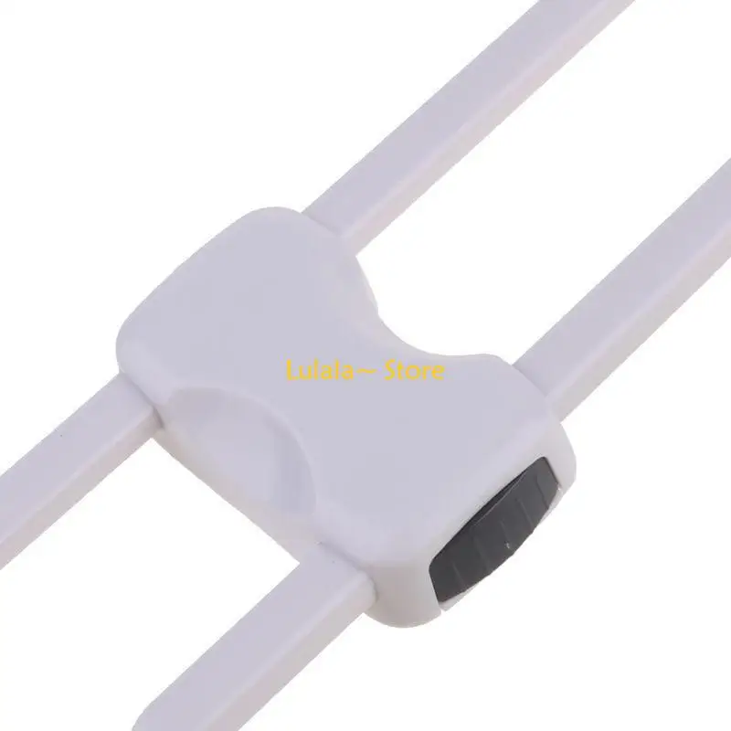 

Y4QA 2PCS/Lot Drawer Door Cabinet Cupboard Safety Locks Baby Kids Safety Care ABS Plastic U Shaped Locks Infant Baby Protect