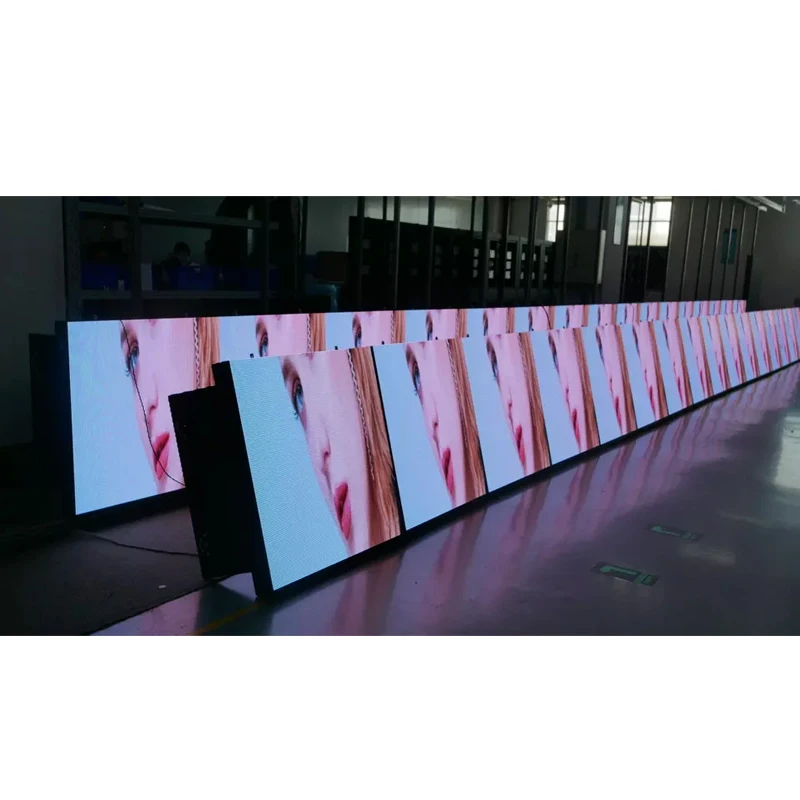 Poster Outdoor Advertising Led Display Screen Guangdong Outdoor Waterproof Display Led Wall Screen Football Stadium Perimeter