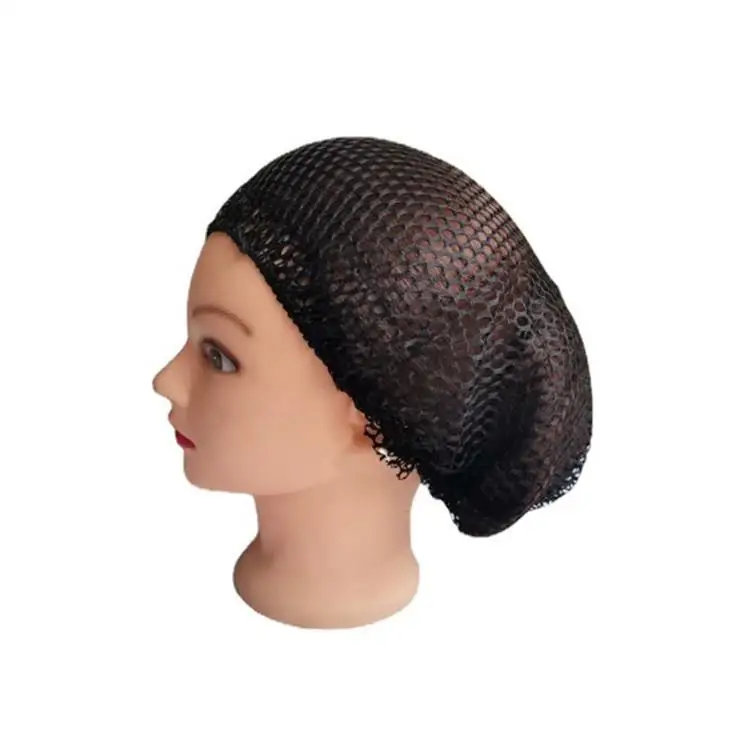 

Invisible Hairnet Cap for Men And Women with Hair Mesh Pocket Full Head Cover Knotted Hairnet Fashionable Hair Accessory