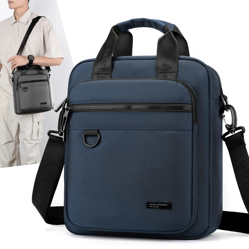 Saco do mensageiro do ombro para homens, sacos crossbody, bolsa masculina, novo designer, pequeno