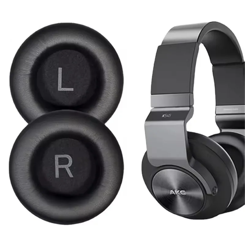 الأصلي سماعة وسادات الأذن ومجموعة عصابات رأس ل AKG K540 K545 K845 K845BT استبدال الإسفنج غطاء للأذنين وسادة مجموعة