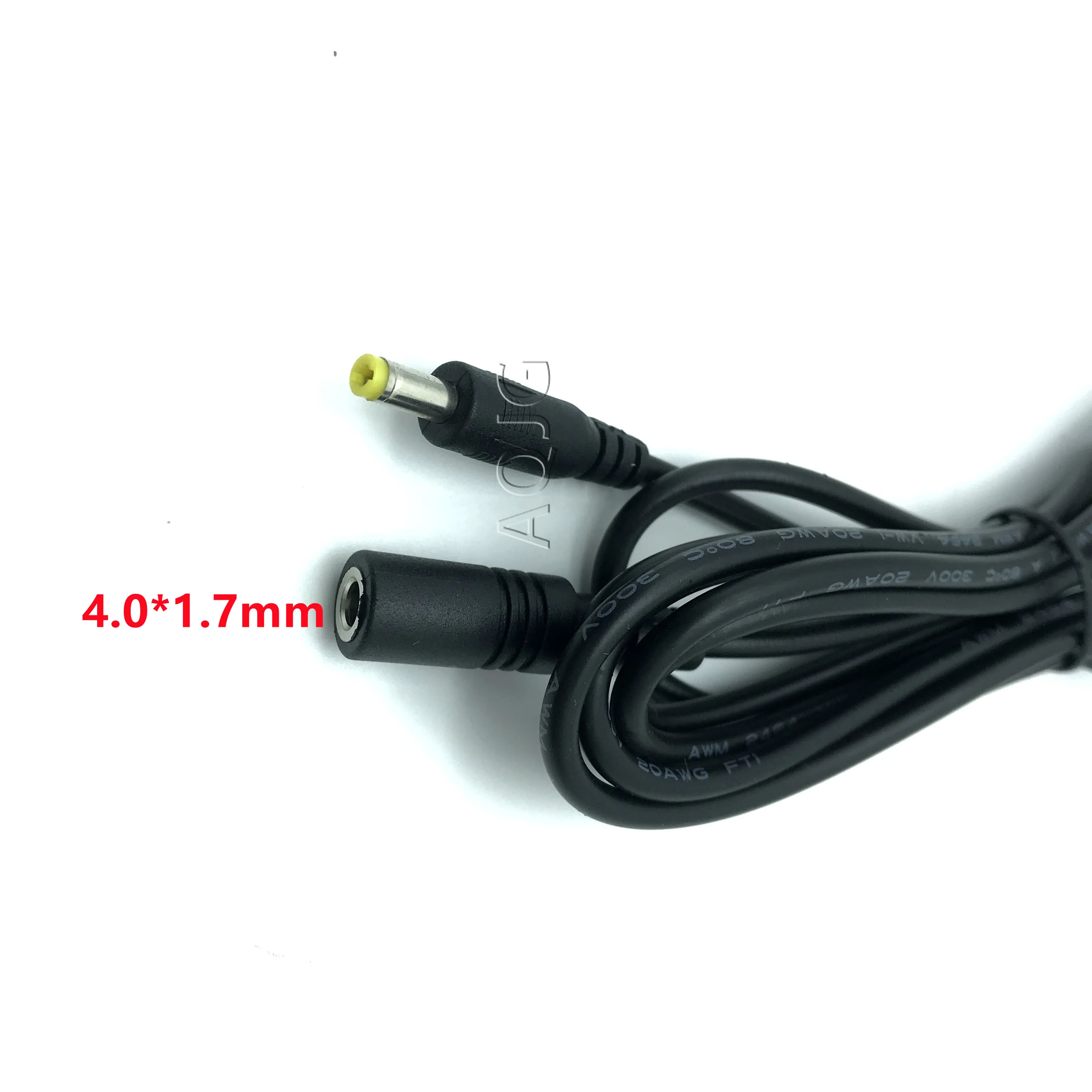 1pcs Power supply DC 4.0mm x 1.7mm Female to 4.0mm x 1.7mm Male Plug Cable adapter extension cord 2M 1.5M Power extension cord